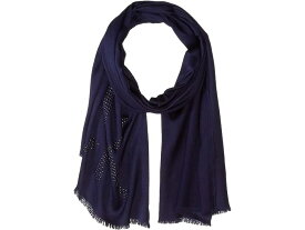 (取寄) カルバンクライン ウィメンズ スタデッド ロゴ パシュミナ Calvin Klein Calvin Klein Womens Studded Logo Pashmina Steel Blue