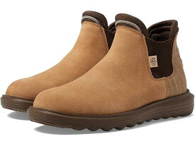 (取寄) ヘイ デュード レディース ブランソン スエード ブーツ Hey Dude women Hey Dude Branson Suede Boots Cognac