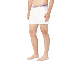 (取寄) カルバンクライン アンダーウェア メンズ リイマジンド ヘリテージ プライド ラウンジ スリープ ショーツ Calvin Klein Underwear men Calvin Klein Underwear Reimagined Heritage Pride Lounge Sleep Shorts White