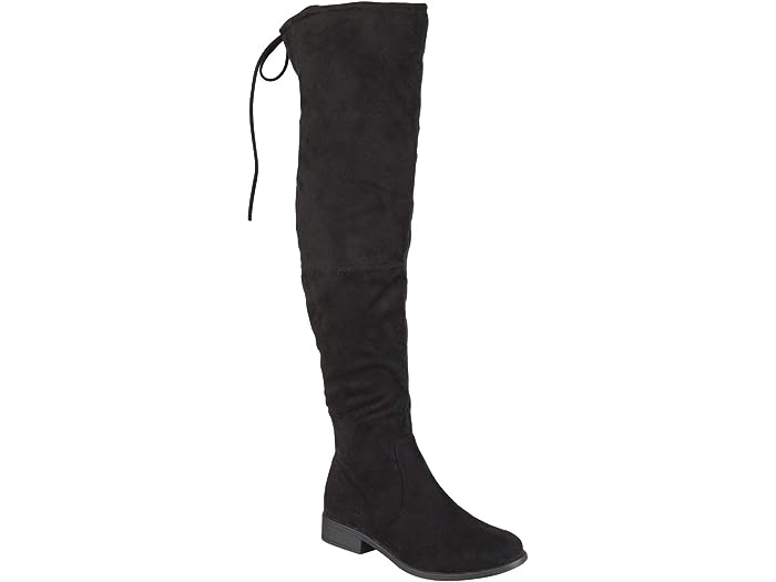 (取寄) ジュルネ コレクション レディース マウント ブート - ワイド カーフ Journee Collection women Journee Collection Mount Boot - Wide Calf Black