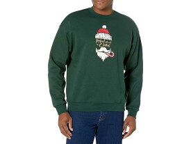 (取寄) ヘインズ メンズ メンズ アグリー クリスマス スウェットシャツ Hanes men Hanes Men's Ugly Christmas Sweatshirt Deep Forest-y08630