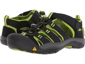 (取寄) キーン キッズ ボーイズ ニューポート エイチツー (リトル キッド/ビッグ キッド) KEEN Kids boys KEEN Kids Newport H2 (Little Kid/Big Kid) Black/Lime Green