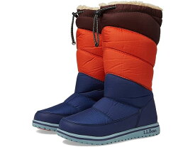 (取寄) エルエルビーン キッズ ウルトラライト ウォーター レジスタント スノー ブーツ トール (トドラー/リトル キッド/ビッグ キッド) L.L.Bean kids L.L.Bean Ultralight Water Resistant Snow Boots Tall (Toddler/Little Kid/Big Kid) Night/Orange