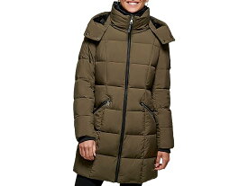 (取寄) ダナキャランニューヨーク レディース フーデット パファー コート DKNY women DKNY Hooded Puffer Coat Loden