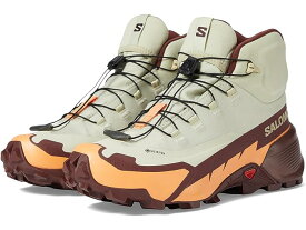 (取寄) サロモン レディース クロス ハイク 2 ミッド ゴア-テックス Salomon women Salomon Cross Hike 2 Mid GORE-TEX Alfalfa/Cantaloupe/Bitter Chocolate