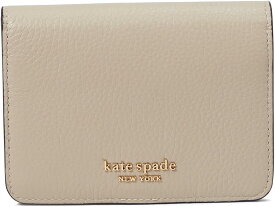 (取寄) ケイトスペード レディース アヴァ ペブルド レザー バイフォールド カード ケース Kate Spade New York women Kate Spade New York Ava Pebbled Leather Bifold Card Case Earthenware