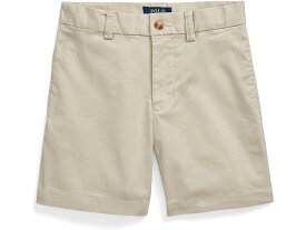 (取寄) ラルフローレン キッズ ボーイズ フロント ショーツ (トドラー/リトル キッズ) Polo Ralph Lauren Kids boys Polo Ralph Lauren Kids Chino-Flat Front Shorts (Toddler/Little Kids) Basic Sand