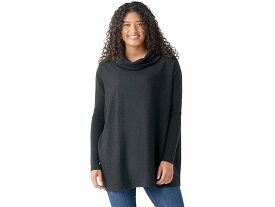 (取寄) スマートウール レディース エッジウッド ポンチョ セーター Smartwool women Smartwool Edgewood Poncho Sweater Charcoal Heather