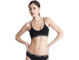 (取寄) カルバンクライン アンダーウェア レディース モダン コットン ナチュラルズ ライト ライン トライアングル Calvin Klein Underwear women Calvin Klein Underwear Modern Cotton Naturals Light Lined Triangle Black