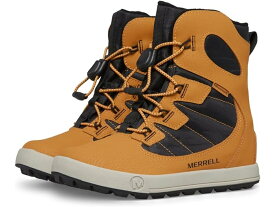 (取寄) メレル キッズ ボーイズ スノー バンク 4.0 ウォータープルーフ (リトル キッド/ビッグ キッド) Merrell Kids boys Merrell Kids Snow Bank 4.0 Waterproof (Little Kid/Big Kid) Wheat/Black