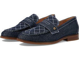 (取寄) コールハーン レディース Lx ピンチ ペニー ローファー Cole Haan women Cole Haan Lx Pinch Penny Loafer Blue Denim/Natural