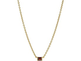 (取寄) メイドウェル レディース デリケート コレクション バースストーン ネックレス Madewell women Madewell Delicate Collection Birthstone Necklace Garnet