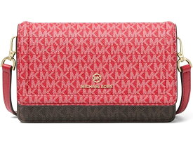 (取寄) マイケルコース レディース ジェット セット チャーム スモール フォン クロスボディ MICHAEL Michael Kors women MICHAEL Michael Kors Jet Set Charm Small Phone Crossbody Crimson Multi