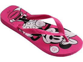 (取寄) ハワイアナス トップ ディズニー フリップ フロップ サンダル Havaianas Havaianas Top Disney Flip Flop Sandal Pink Electric