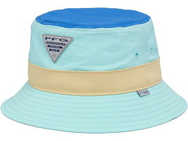 (取寄) コロンビア パフォーマンス フィッシング ギア スラック タイド バケット ハット 帽子 Columbia PFG Slack Tide Bucket Hat Gulf Stream/Vivid Blue/Cocoa Butter