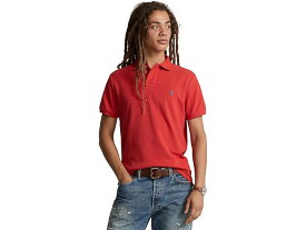 (取寄) ラルフローレン メンズ クラシック フィット メッシュ ポロ シャツ Polo Ralph Lauren men Polo Ralph Lauren Classic Fit Mesh Polo Shirt Post Red