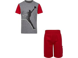 (取寄) ジョーダンキッズ ボーイズ ジョーダン ジャンプマン カーゴ セット Jordan Kids boys Jordan Kids Jordan Jumpman Cargo Tee/Shorts Set (Little Kids/Big Kids) Gym Red