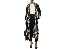 (取寄) オールセインツ レディース カサ アレッサンドラ キモノ AllSaints women AllSaints Casa Alessandra Kimono Black