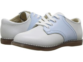 (取寄) フットメイト キッズ チェアー 3 (インファント/トドラー/リトル キッド) FootMates kids FootMates Cheer 3 (Infant/Toddler/Little Kid) White/Light Blue