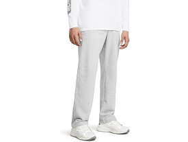 (取寄) アンダーアーマー メンズ ライバル フリース パンツ Under Armour men Under Armour Rival Fleece Pants Mod Gray Light Heather/White