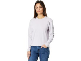 (取寄) カーハート レディース ルーズ フィット ロング スリーブ グラフィック T-シャツ Carhartt women Carhartt Loose Fit Long Sleeve Graphic T-Shirt Lilac Haze