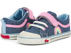 (取寄) シーカイラン ガールズ クリスティン (トドラー/リトル キッド) See Kai Run girls See Kai Run Kristin (Toddler/Little Kid) Blue Chambray