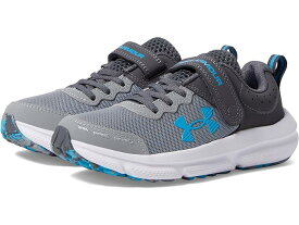 (取寄) アンダーアーマー キッズ ボーイズ アサート 10 オルタネイト クロージャー (リトル キッド) Under Armour Kids boys Under Armour Kids Assert 10 Alternate Closure (Little Kid) Steel/Castlerock/Capri