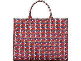 (取寄) トリーバーチ レディース エラ セキュラー ニット トート Tory Burch women Tory Burch Ella Circular Knit Tote Red Basket Weave