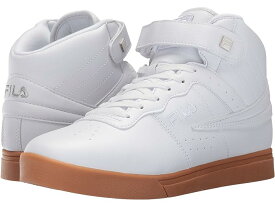 (取寄) フィラ メンズ バルク 13 ミッド プラス Fila men Fila Vulc 13 Mid Plus White/Metallic Silver/Gum