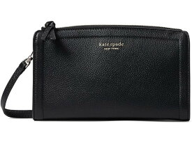 (取寄) ケイトスペード レディース ノット ペブルド レザー スモール クロスボディ Kate Spade New York women Kate Spade New York Knott Pebbled Leather Small Crossbody Black