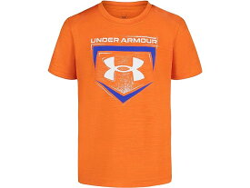 (取寄) アンダーアーマー キッズ ボーイズ ラフ プレート ロゴ ショート スリーブ シャツ (リトル キッド/ビッグ キッド) Under Armour Kids boys Under Armour Kids Rough Plate Logo Short Sleeve Shirt (Little Kid/Big Kid) Atomic