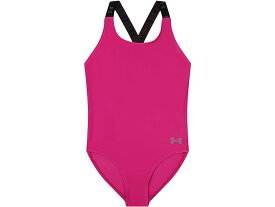 (取寄) アンダーアーマー キッズ ガールズ レーザー ワンピース スイムスーツ (ビッグ キッド) Under Armour Kids girls Under Armour Kids Racer One-Piece Swimsuit (Big Kid) Rebel Pink