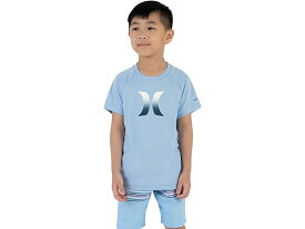 (取寄) ハーレー キッズ ボーイズ オンブレ アイコン Upf シャツ (トドラー/リトル キッズ) Hurley Kids boys Hurley Kids Ombre Icon UPF Shirt (Toddler/Little Kids) Psychic Blue