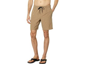 (取寄) オニール メンズ リザーブ E-ウエスト 18 ハイブリット ショーツ O'Neill men O'Neill Reserve E-Waist 18" Hybrid Shorts Dark Khaki