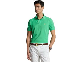 (取寄) ラルフローレン メンズ カスタム スリム フィット メッシュ ポロ シャツ Polo Ralph Lauren men Polo Ralph Lauren Custom Slim Fit Mesh Polo Shirt Green 4