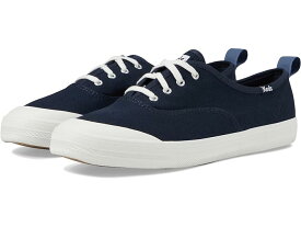 (取寄) ケッズ レディース チャンピオン トゥ キャップ レース アップ Keds women Keds Champion Toe Cap Lace Up Navy Canvas