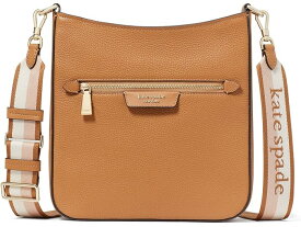 (取寄) ケイトスペード レディース ハドソン ペブルド レザー メッセンジャー クロスボディ Kate Spade New York women Kate Spade New York Hudson Pebbled Leather Messenger Crossbody Bungalow