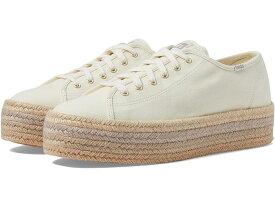 (取寄) ケッズ レディース トリプル アップ レザー Keds women Keds Triple Up Leather Natural Ombre Jute Foxing