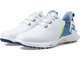 (取寄) フットジョイ メンズ FJ フューエル ゴルフ シューズ FootJoy men FootJoy FJ Fuel Golf Shoes White/Blue/Green