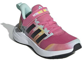 (取寄) アディダス キッズ ガールズ フォルタラン X ミニー マウス エラスティック (リトル キッド/ビッグ キッド) adidas Kids girls adidas Kids Fortarun x Minnie Mouse Elastic (Little Kid/Big Kid) Pink Fusion/Black/Spark