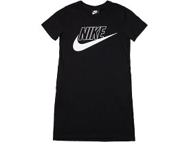 (取寄) ナイキ キッズ ガールズ NSW フューチュラ T-シャツ ドレス (リトル キッズ/ビッグ キッズ) Nike Kids girls Nike Kids NSW Futura T-Shirt Dress (Little Kids/Big Kids) Black/White