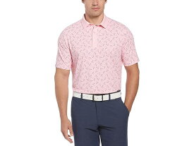 (取寄) キャロウェイ メンズ ペインテッド シェブロン トレードマーク プリント ポロ Callaway men Callaway Painted Chevron Trademark Print Polo Candy Pink