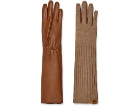 (取寄) アグ レディース スマート レザー グローブ ウィズ コンダクティブ パーム UGG women UGG Smart Leather Gloves with Conductive Palm Chestnut