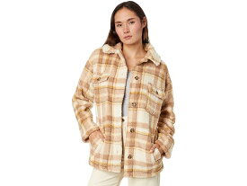 (取寄) ビラボン レディース フェアバンクス フリース ボタンアップ ジャケット Billabong women Billabong Fairbanks Fleece Button-Up Jacket Boulder