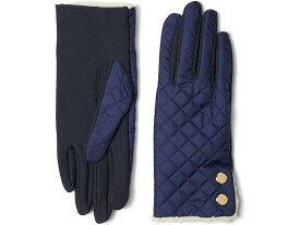 (取寄) ローレン ラルフローレン レディース プリンテッド バーン グローブ ウィズ シェルパ トリム LAUREN Ralph Lauren women LAUREN Ralph Lauren Printed Barn Glove with Sherpa Trim Navy/Cream