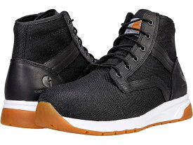 (取寄) カーハート メンズ フォース 5 ライトウェイト スニーカー ブート ナノ コンプ トゥ Carhartt men Carhartt Force 5" Lightweight Sneaker Boot Nano Comp Toe Black Textile