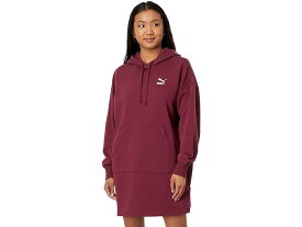 (取寄) プーマ レディース クラシックス フレンチ テリー フーデット ドレス PUMA women PUMA Classics French Terry Hooded Dress Dark Jasper