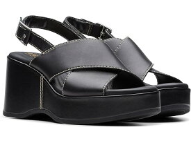 (取寄) クラークス レディース シューズ 靴 マノン ウィッシュ Clarks women Manon Wish Black Leather