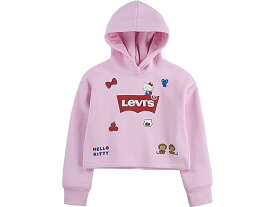 (取寄) リーバイス キッズ ガールズ ハロー キティ ハイライズ ブーディ (トドラー) Levi's Kids girls Levi's Kids Hello Kitty High-Rise Hoodie (Toddler) Pink Lady