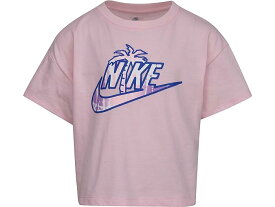 (取寄) ナイキ キッズ ガールズ ファッション クラブ ボクシー T-シャツ (トドラー/リトル キッズ) Nike Kids girls Nike Kids Fashion Club Boxy T-Shirt (Toddler/Little Kids) Arctic Punch